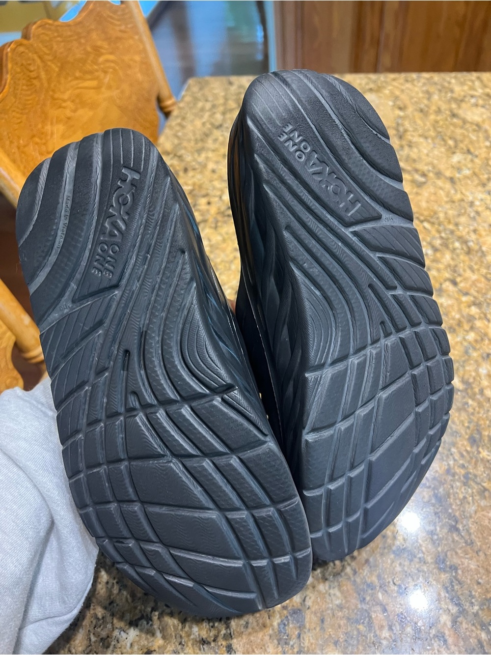 HOKA Black Slip-On Men’s Slide Sandals - Picture 4 of 13